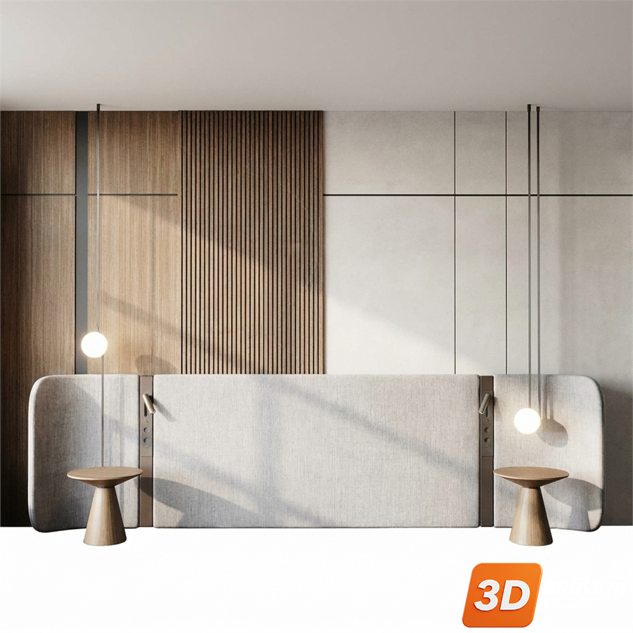 Headboard Skp Files